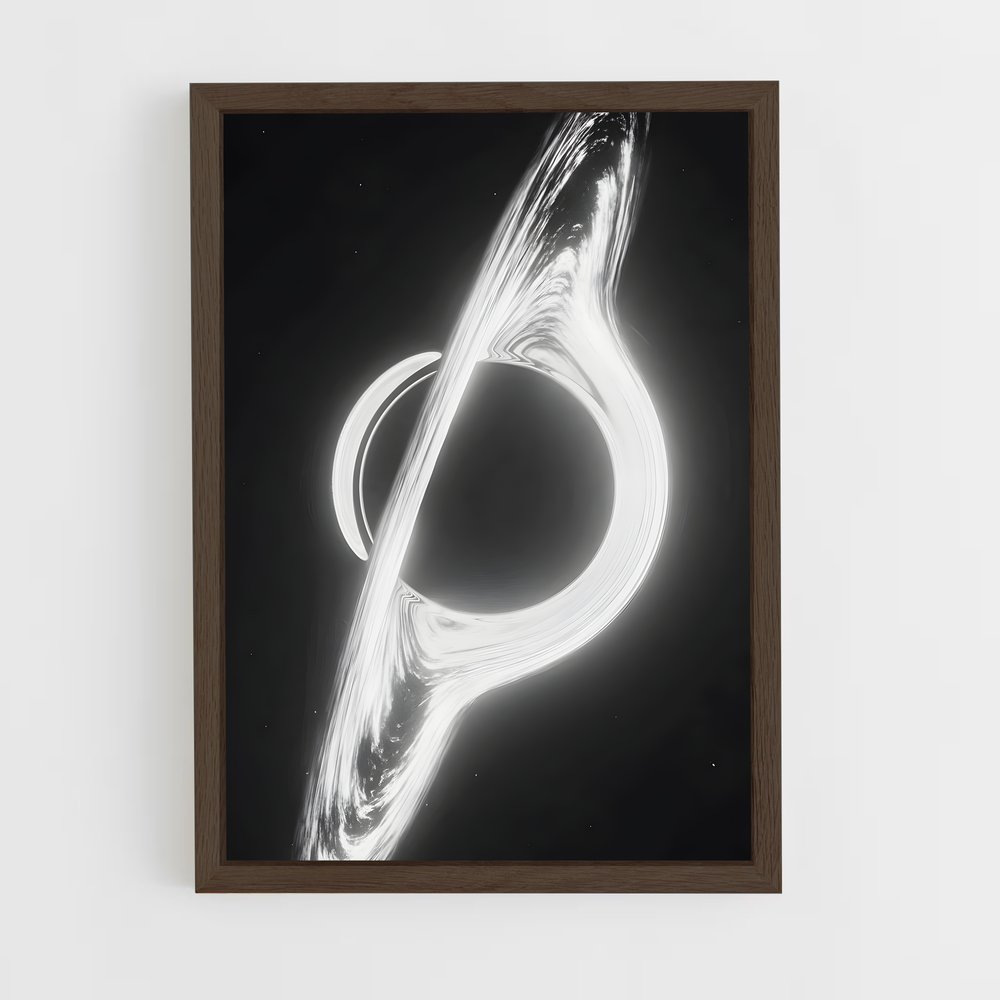 Poster Spirale Sombre – affiche Trou Noir (vue 5)